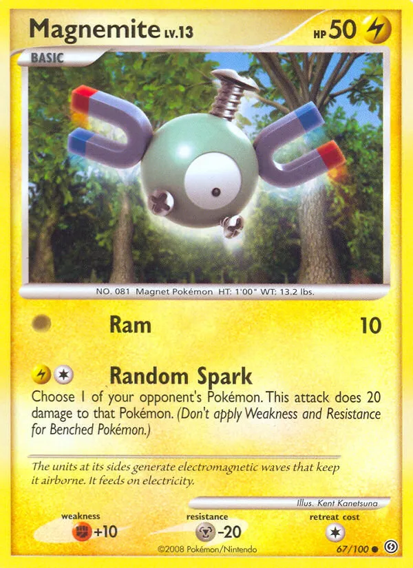 Magnéti Lv.13 — Stormfront — Pokémon