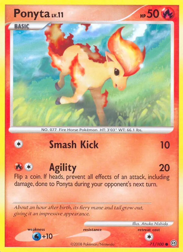 Ponyta — Stormfront — Pokémon