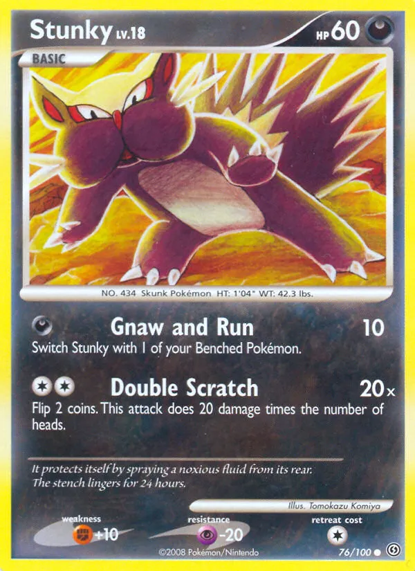 Moufouette Lv.18 — Stormfront — Pokémon