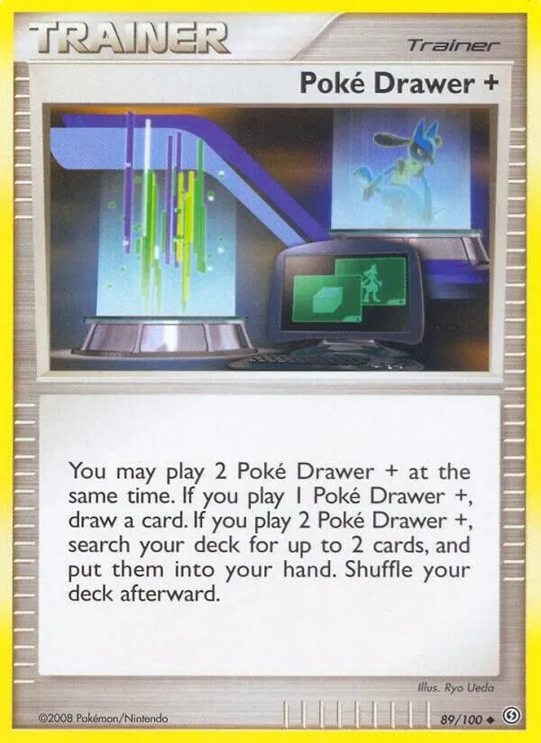 Poke Drawer + — Stormfront — Pokémon