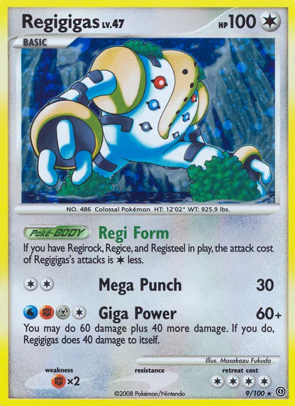 Regigigas Lv.47 — Stormfront — Pokemon