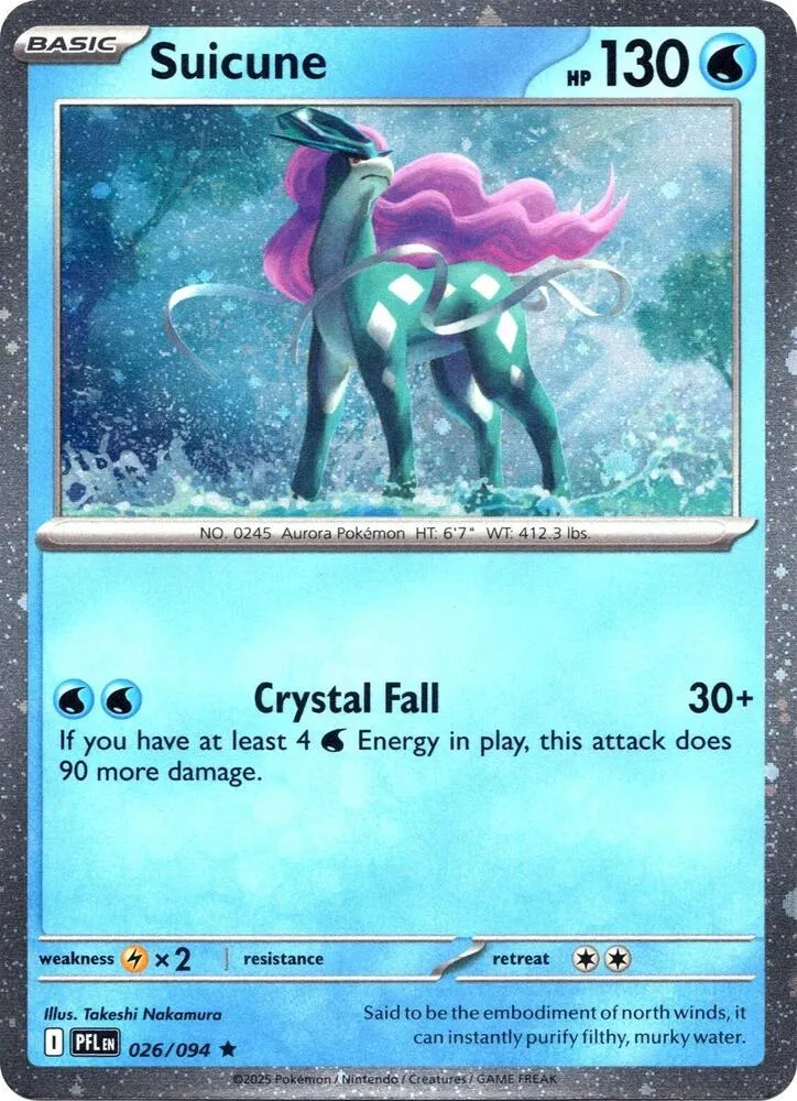Suicune — Miscellaneous Cards & Products — Pokemon