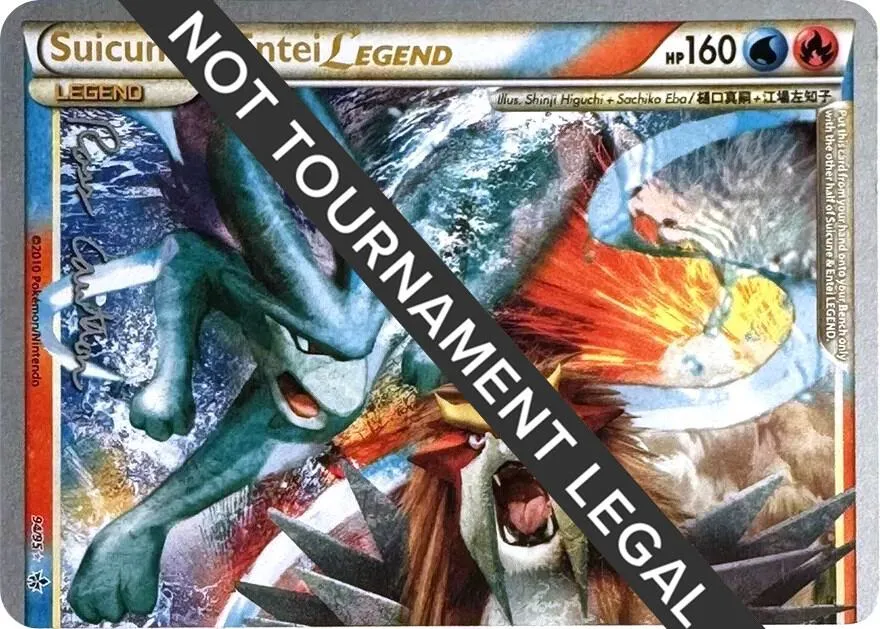 Suicune & Entei LEGEND — World Championship Decks — Pokemon