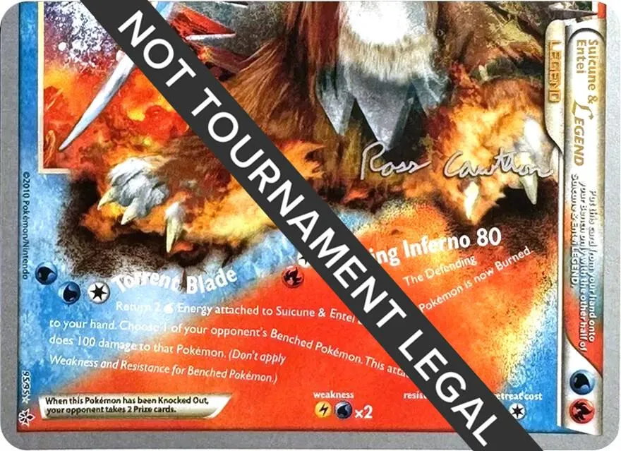 Suicune & Entei Legend LEGEND — World Championship Decks — Pokemon