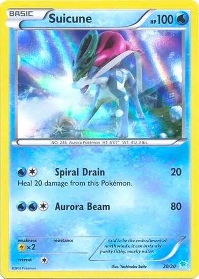 Suicune — XY Trainer Kit: Pikachu Libre & Suicune — Pokémon