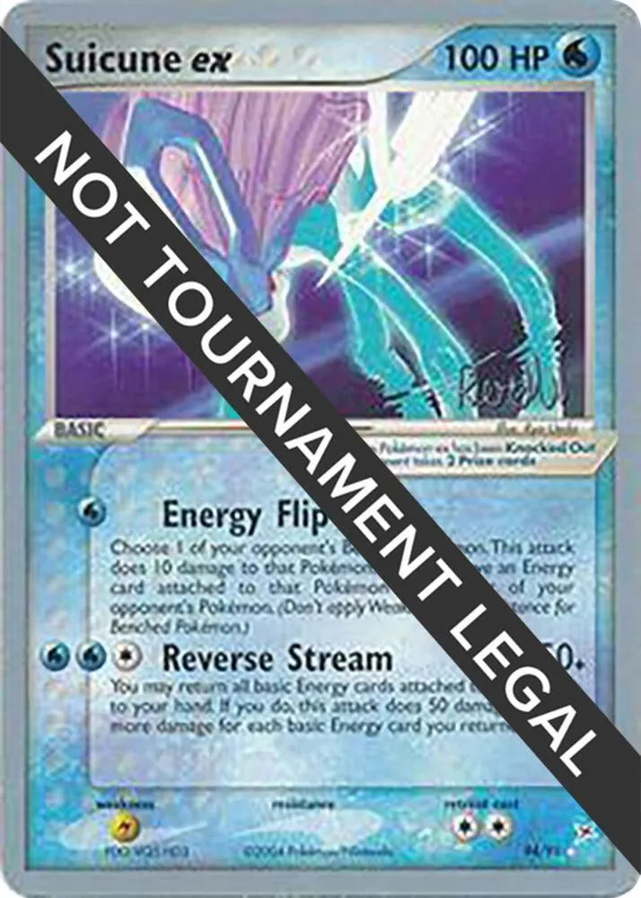 Suicune ex — World Championship Decks — Pokemon