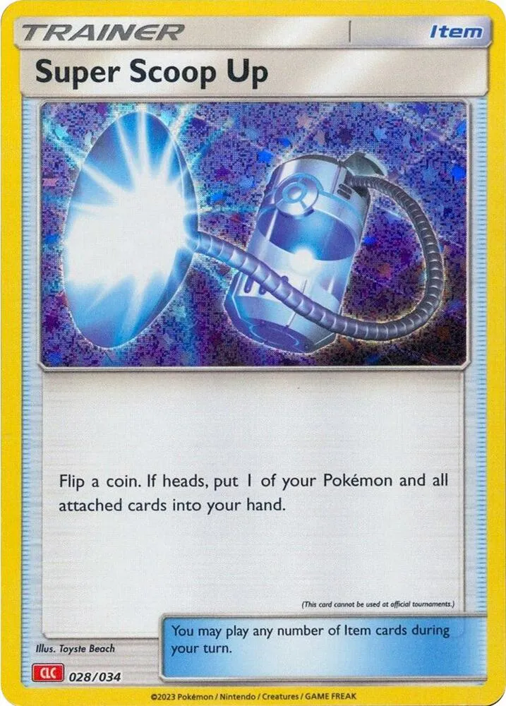 Super Rappel — Trading Card Game Classic — Pokémon