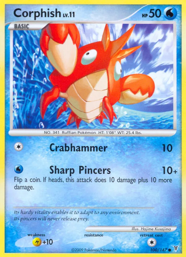 Écrapince Lv.11 — Supreme Victors — Pokémon