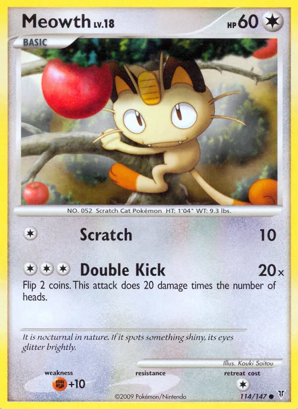 Meowth — Supreme Victors — Pokémon