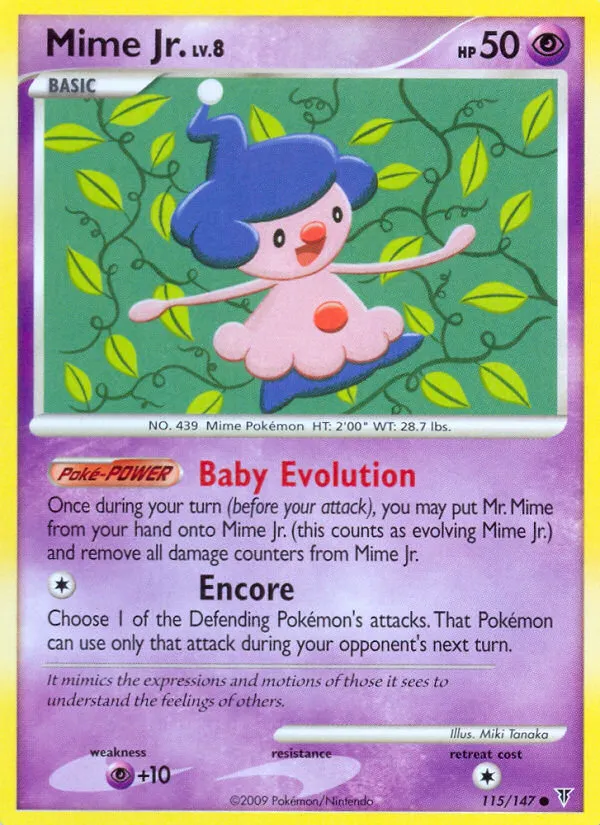 Mime Jr. — Supreme Victors — Pokémon