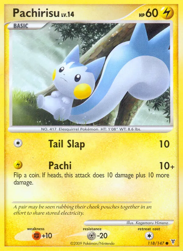 Pachirisu Lv.14 — Supreme Victors — Pokémon