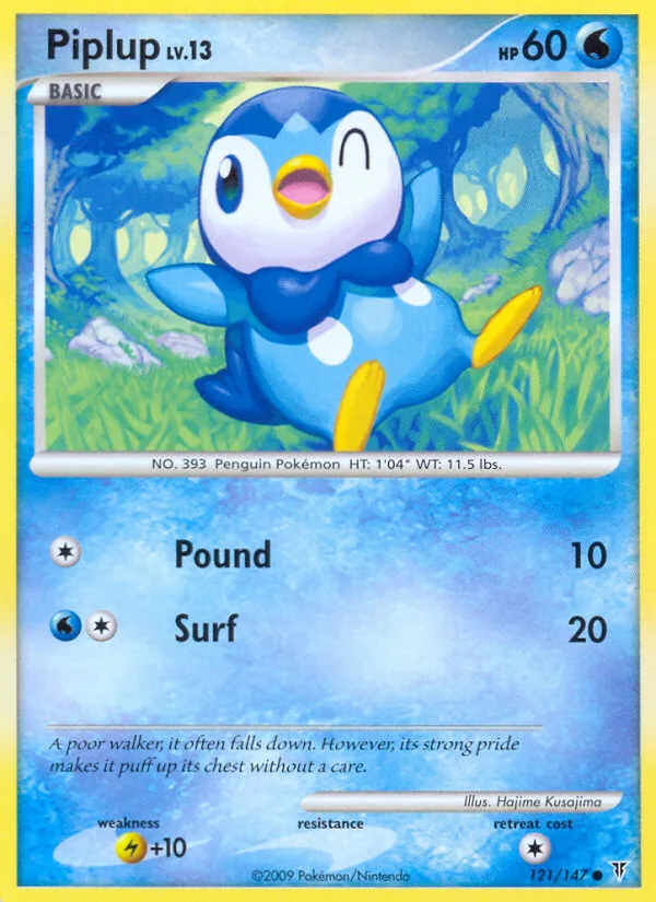Piplup — Supreme Victors — Pokémon