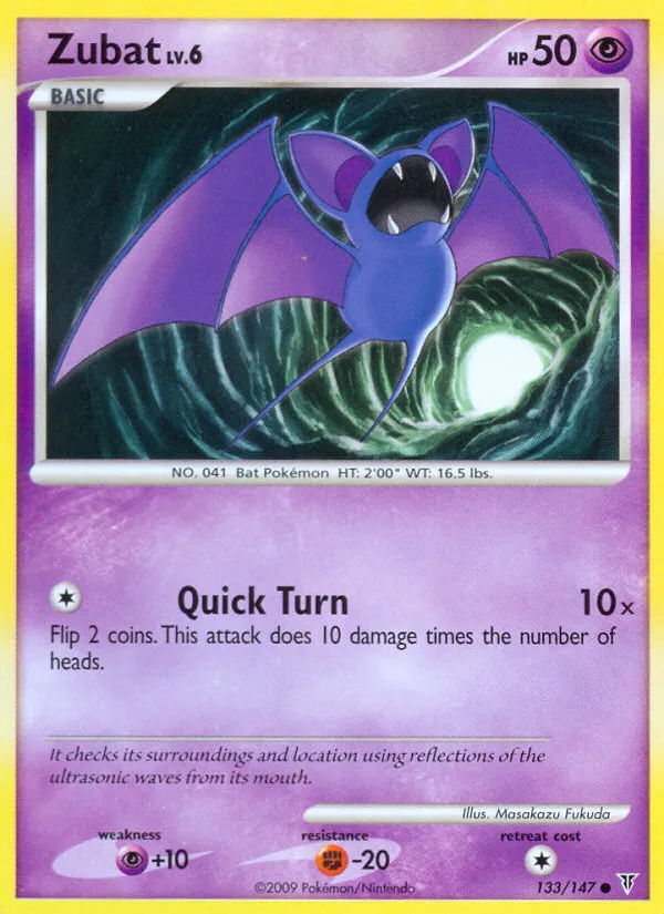 Nosferapti Lv.6 — Supreme Victors — Pokémon