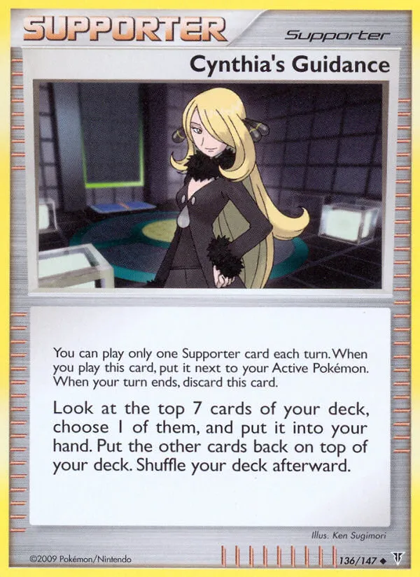 Cynthia's Guidance — Supreme Victors — Pokemon