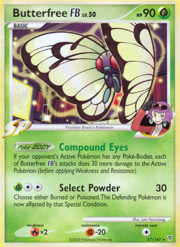 Butterfree FB — Supreme Victors — Pokémon