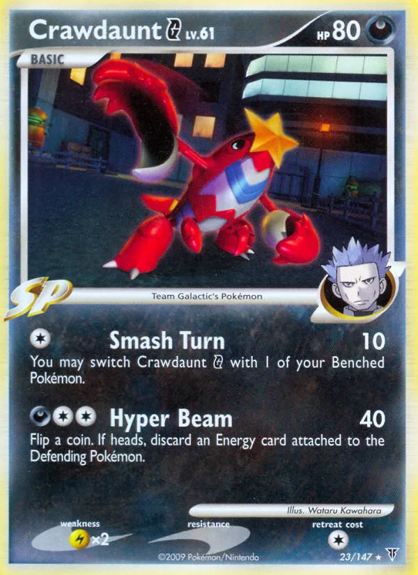 Crawdaunt G — Supreme Victors — Pokemon