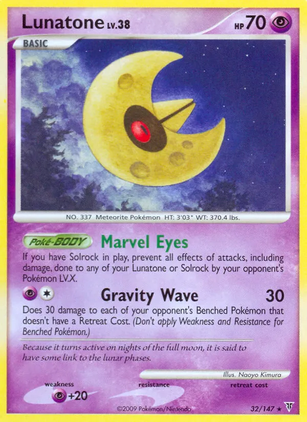 Lunatone — Supreme Victors — Pokemon