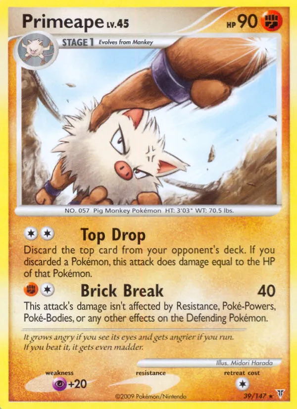 Primeape — Supreme Victors — Pokemon