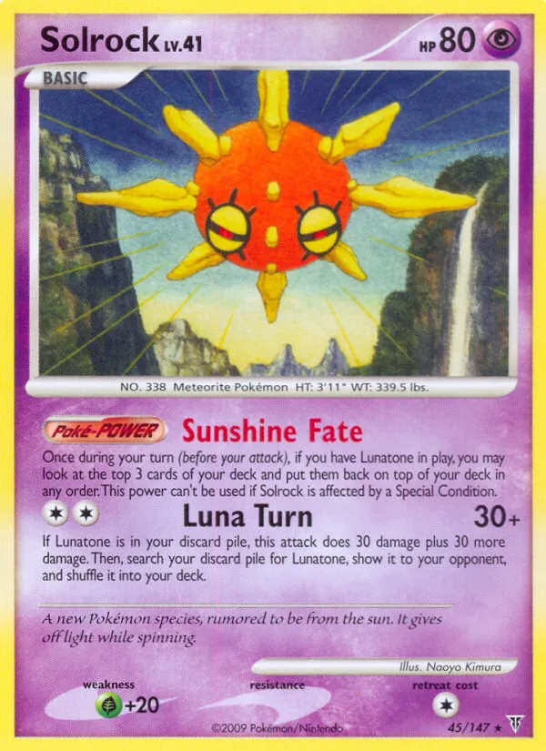 Solrock — Supreme Victors — Pokemon