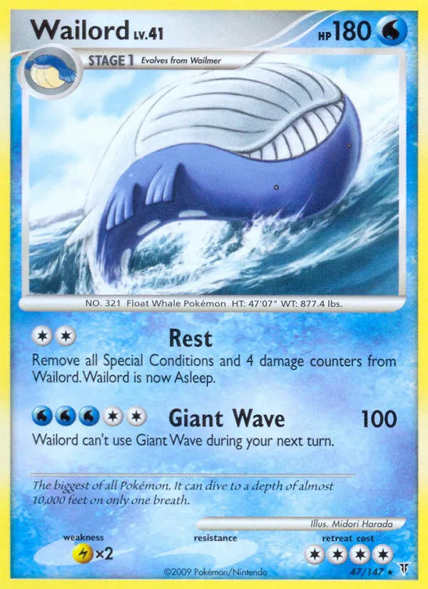 Wailord — Supreme Victors — Pokemon