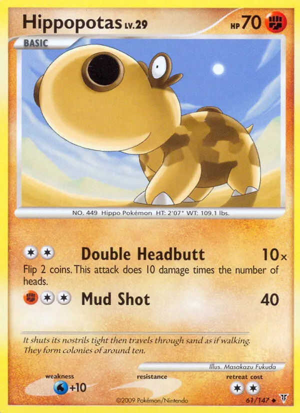 Hippopotas — Supreme Victors — Pokemon