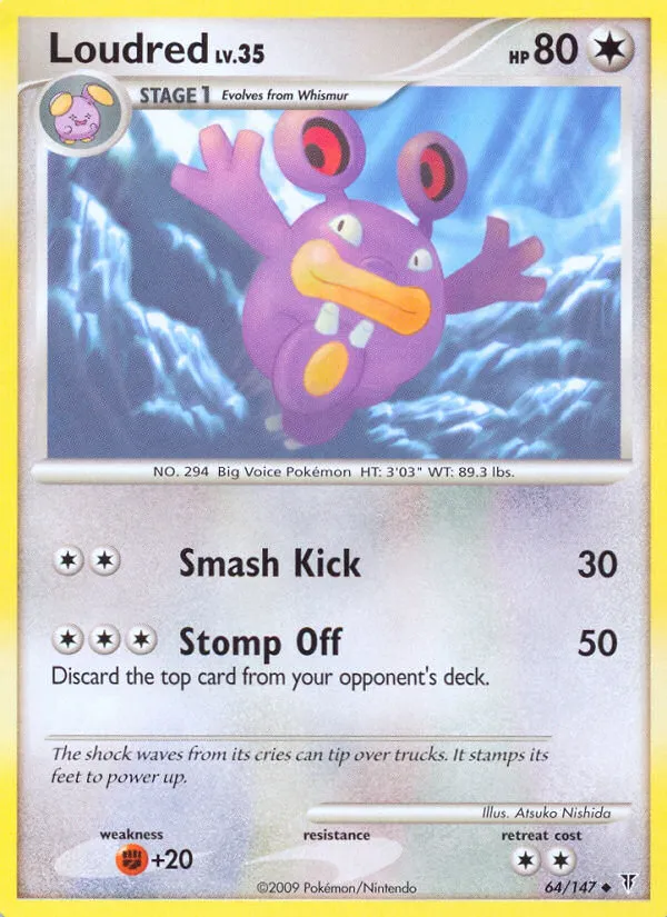 Loudred — Supreme Victors — Pokemon