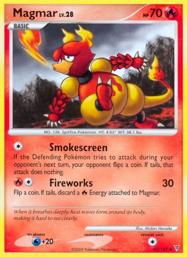 Magmar — Supreme Victors — Pokemon