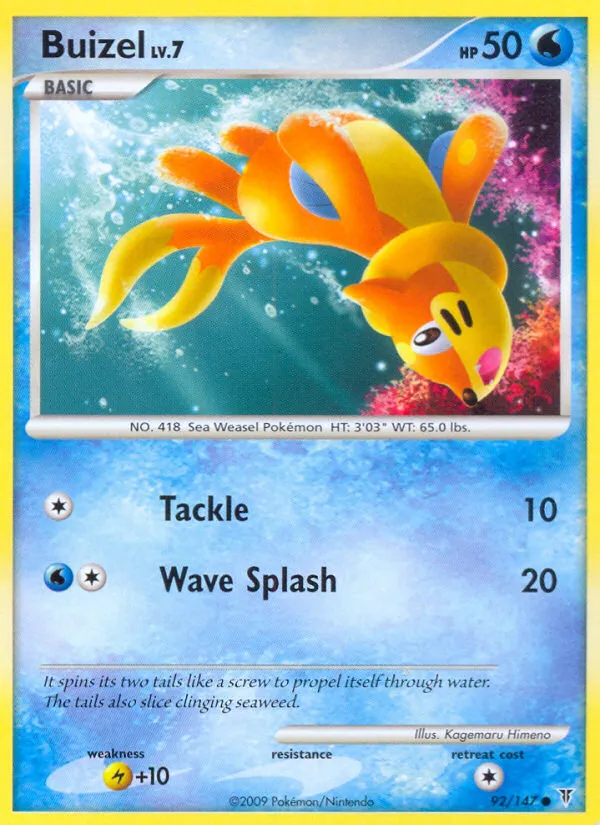 Buizel — Supreme Victors — Pokémon