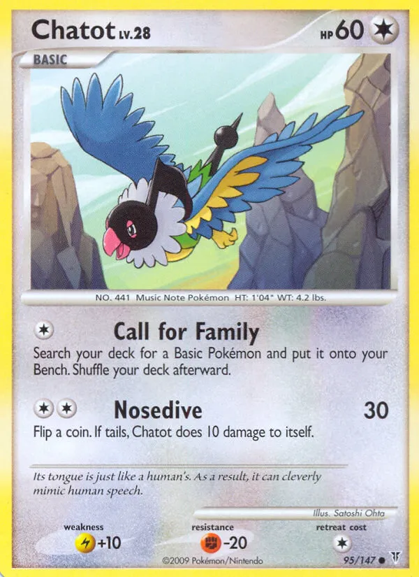 Chatot — Supreme Victors — Pokémon