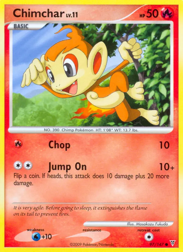 Chimchar — Supreme Victors — Pokémon