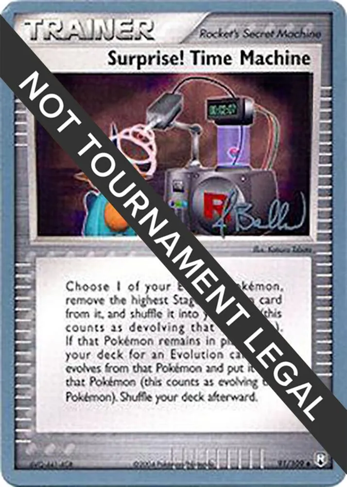 Surprise! Time Machine — World Championship Decks — Pokemon
