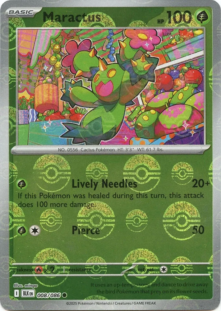Maractus — SV: Black Bolt — Pokemon