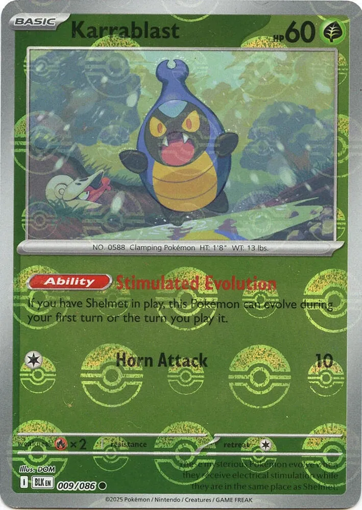 Karrablast — SV: Black Bolt — Pokemon