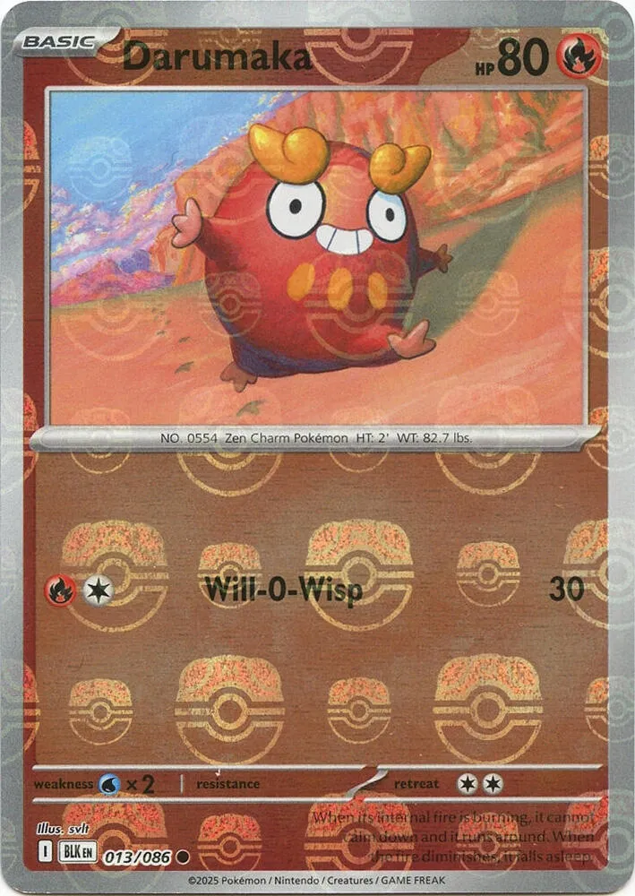 Darumaka — SV: Black Bolt — Pokémon