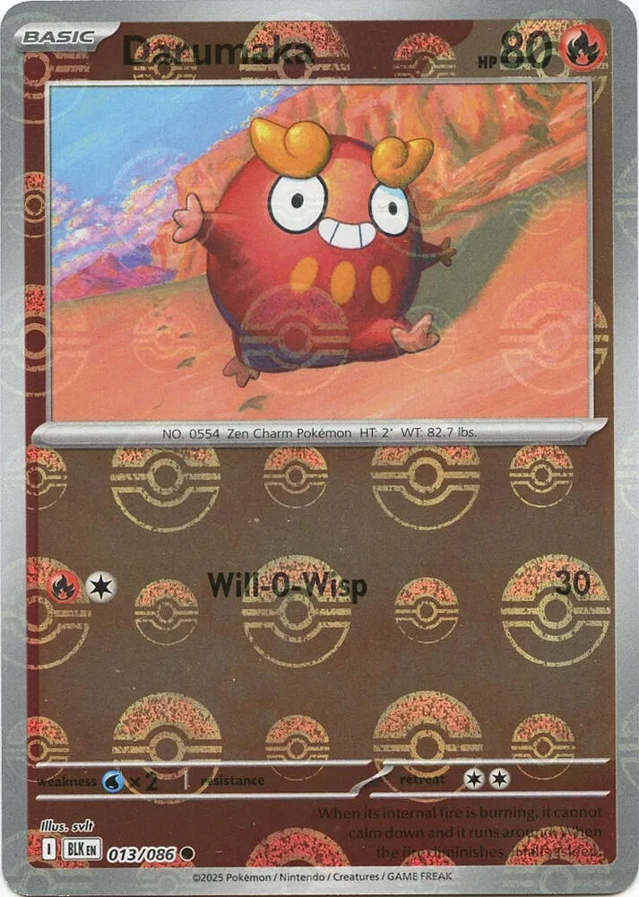 Darumaka — SV: Black Bolt — Pokemon