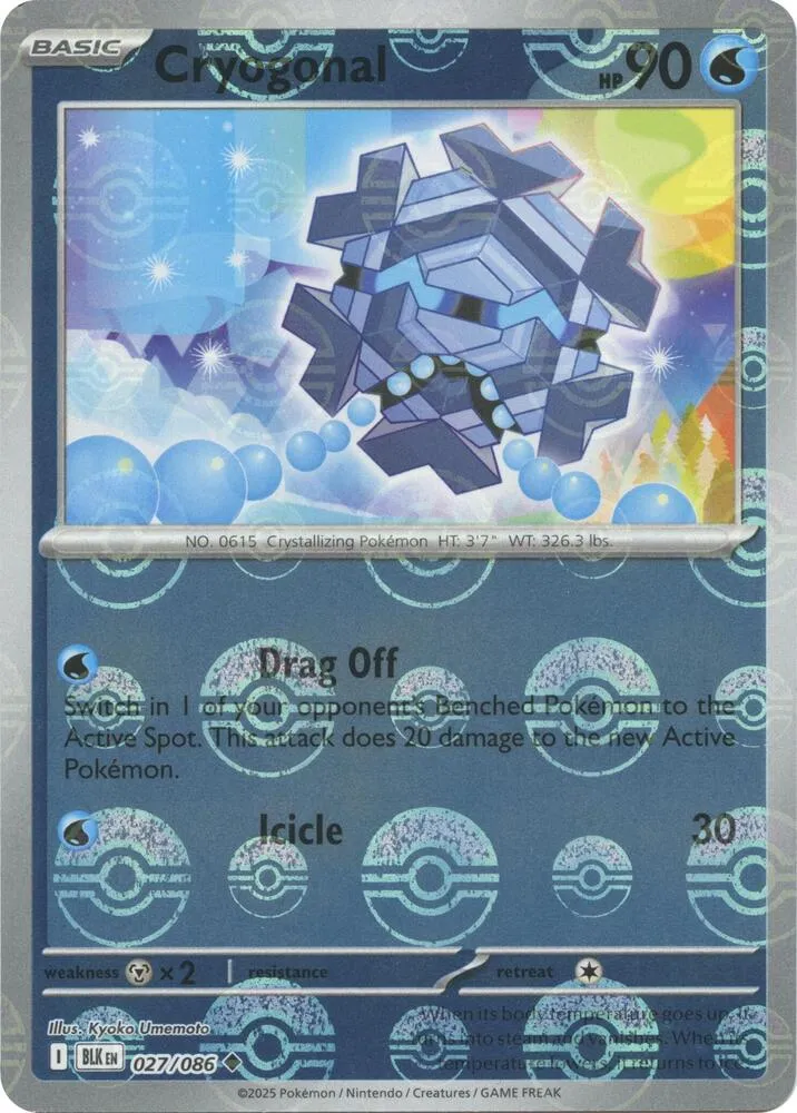 Cryogonal — SV: Black Bolt — Pokemon