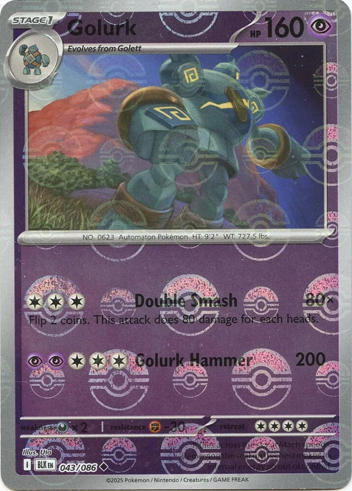 Golurk — SV: Black Bolt — Pokémon