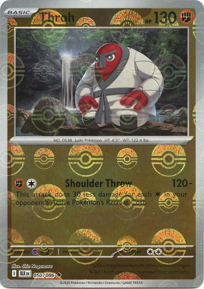 Throh — SV: Black Bolt — Pokémon