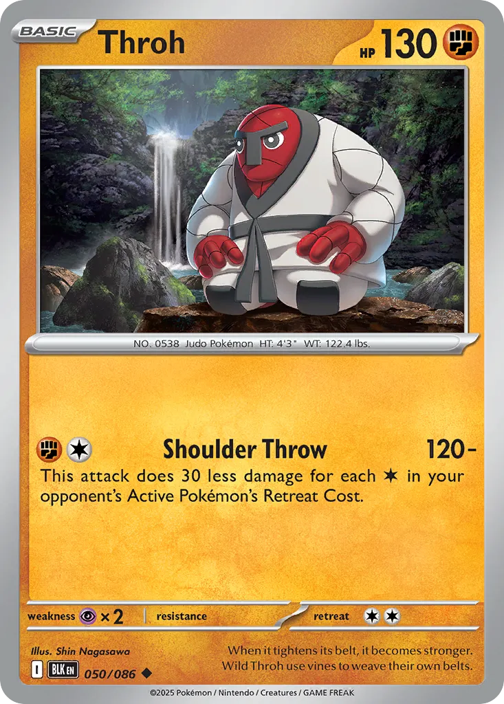 Throh — SV: Black Bolt — Pokémon