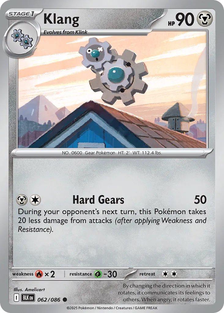 Klang — SV: Black Bolt — Pokemon