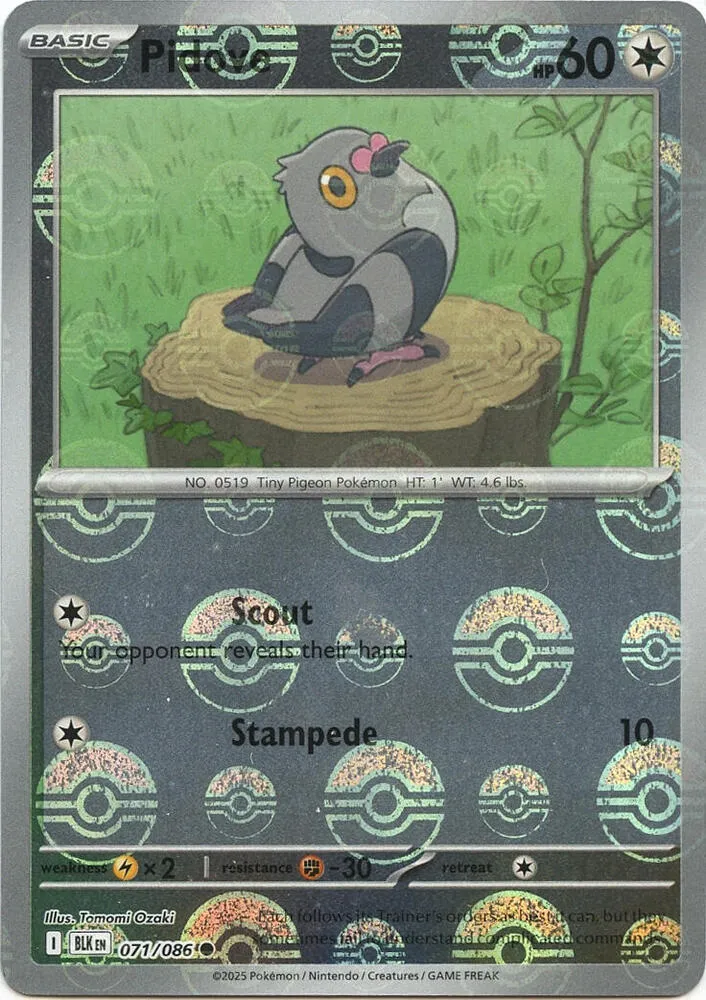Poichigeon — SV: Black Bolt — Pokémon