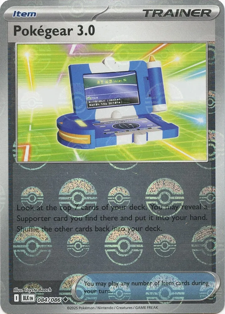 Pokegear 3.0 — SV: Black Bolt — Pokémon