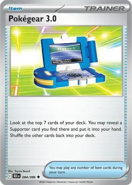 Pokegear 3.0 — SV: Black Bolt — Pokémon