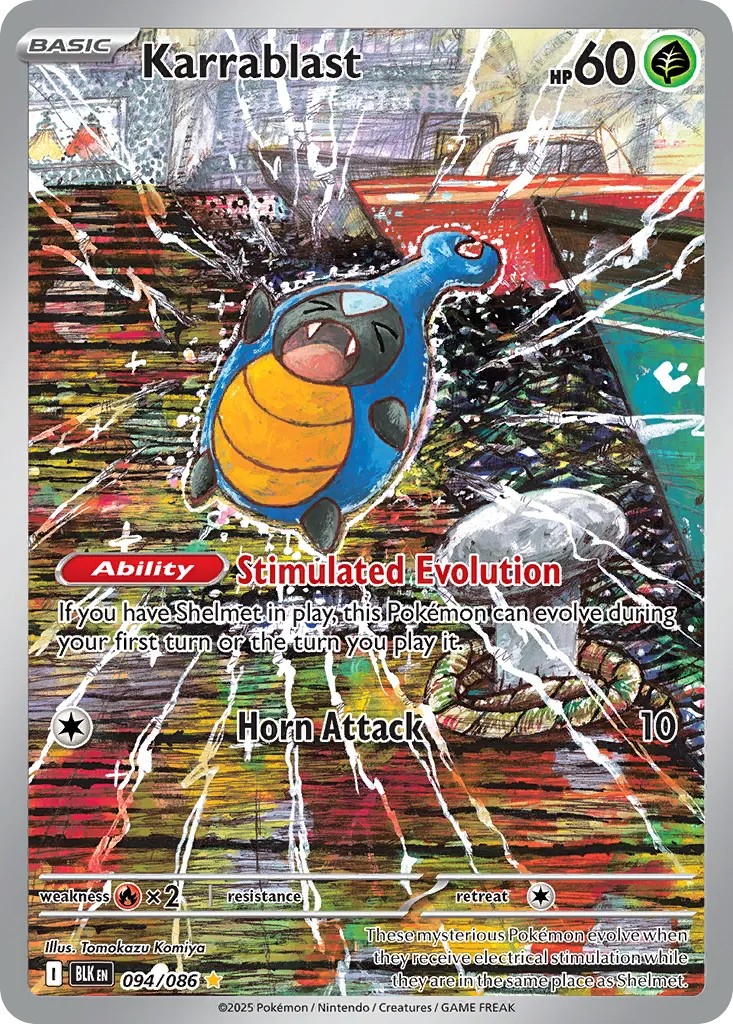 Karrablast — SV: Black Bolt — Pokémon