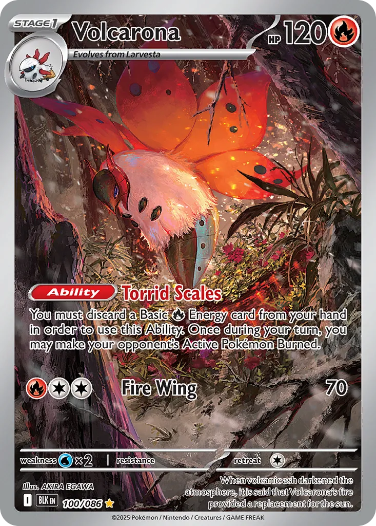 Volcarona — SV: Black Bolt — Pokémon