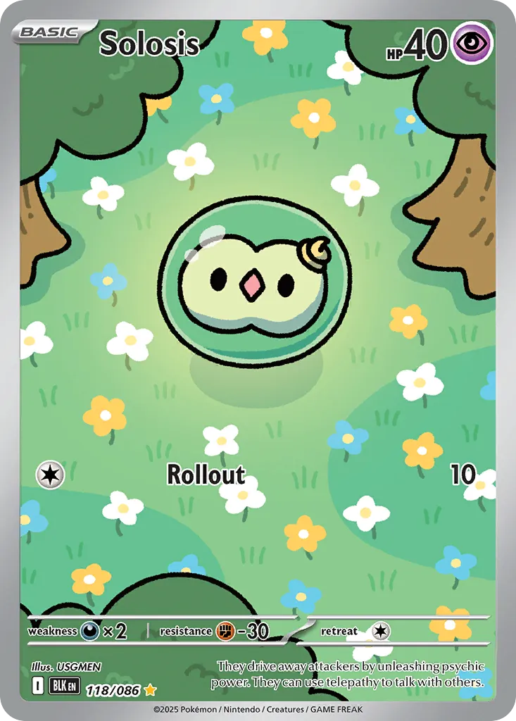 Solosis — SV: Black Bolt — Pokemon