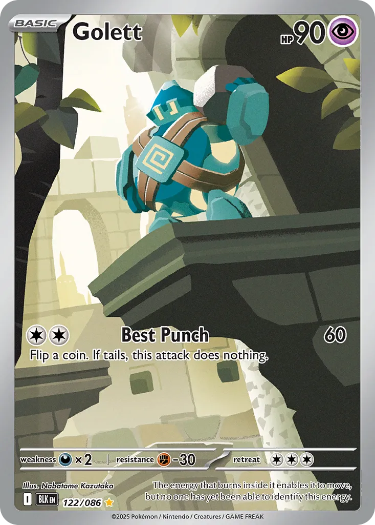 Golett — SV: Black Bolt — Pokemon