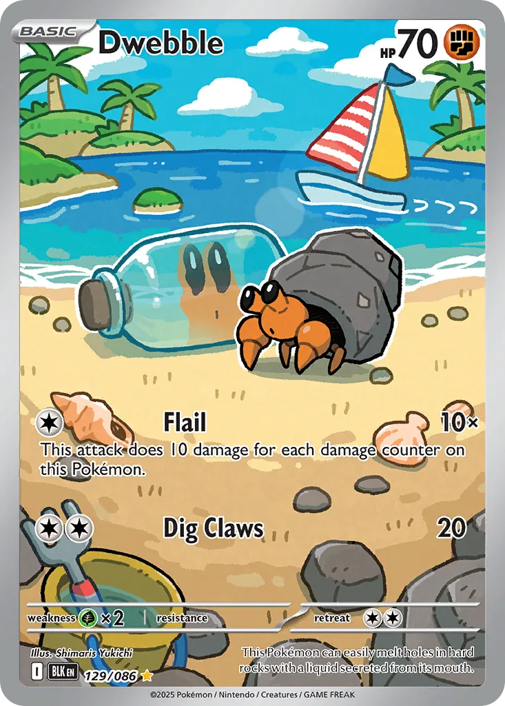 Dwebble — SV: Black Bolt — Pokemon