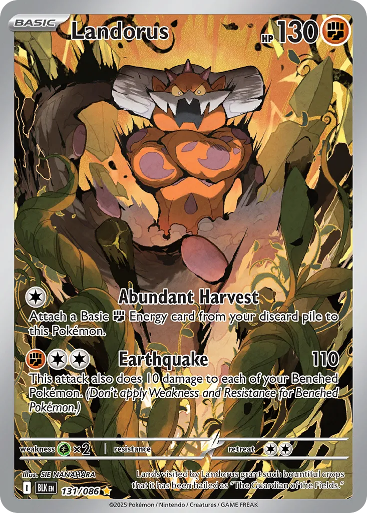 Landorus — SV: Black Bolt — Pokémon