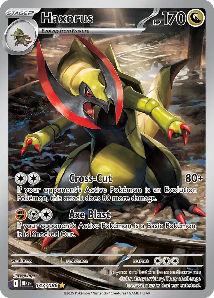 Haxorus — SV: Black Bolt — Pokemon
